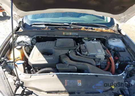 2015 Ford Fusion Hybrid Se z USA, uszkodzony, nr VIN 3FA6P0LUXFR141483